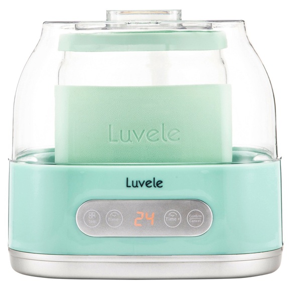 LUVELE PURE PLUS YOGURT MAKER | 2.1QT (2L) GLASS CONTAINER SCD & GAPS DIET - Picture 1 of 3